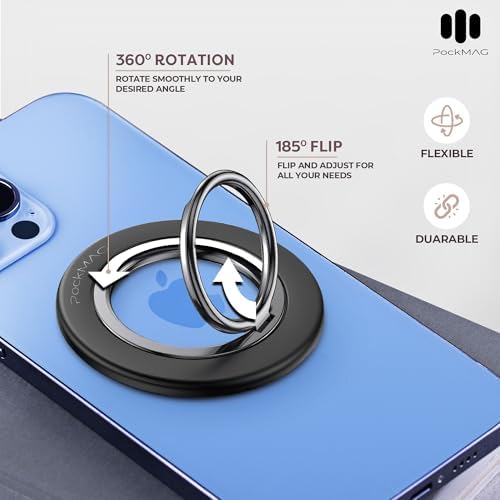 Revolutionary 2025 Pocket Magnet Phone Holder – 360° Magnetic Grip & Kickstand for i Phone 16 Pro Max, 15, 14, 13, 12 – Unmatched Strength, Mag Safe Compatibility, and Effortless Portability for Enhanced Mobile Convenience