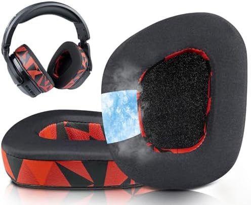 Upgrade Your Gaming Experience with SOULWIT Snow Leopard Cooling-Gel Earpads for Turtle Beach Stealth 600 Gen 2/3 & 500 XB Wireless Headsets – Exceptional Noise Isolation & Unmatched Comfort for Extended Play Sessions