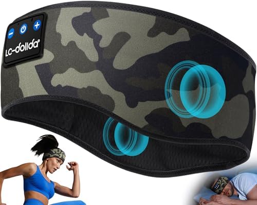 Bluetooth Sleep Headphones with Integrated Sleep Mask – Ultimate Wireless Earbuds for Peaceful Nights and Active Days | Perfect for Travel, Meditation, and Workouts – Superior Comfort and Sound Quality for Insomnia Relief and Focused Relaxation