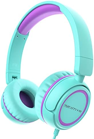 Ultimate Comfort V1 Kids Wired Stereo Headphones – Adjustable, Foldable, and Tangle-Free On-Ear Design in Vibrant Pink – Perfect for School, Travel, and Leisure with i Pads, Tablets, and Phones – Engaging Sound Experience Designed for Young Listeners – Ideal for Boys and Girls