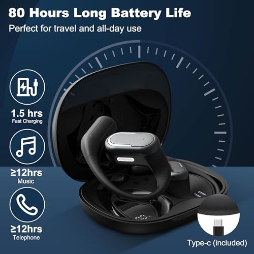 Transform Your Communication with Advanced Wireless Translation Earbuds – Enjoy 144 Languages in Real-Time, Exceptional HD Sound, and Noise Cancellation for Sports, Learning, and Music – Sleek Black Design with Long Battery Life for Ultimate Versatility and Performance