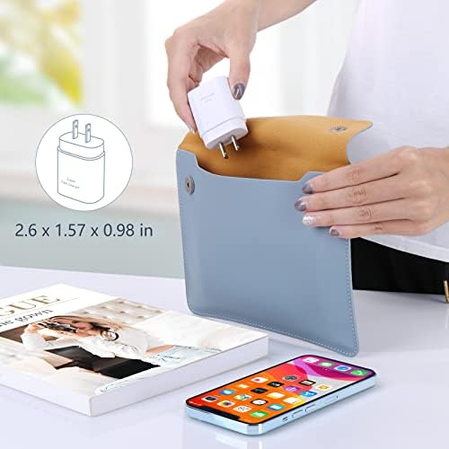 Costyle 25 W USB C Wall Charger with 6.6 FT Type C to C Cable – Ultra-Fast Charging for Samsung Galaxy S24/S25 Ultra, Note Series, and More – Compact, Lightweight, and Safe Power Solution for Home and Travel – Enhanced Compatibility and Performance
