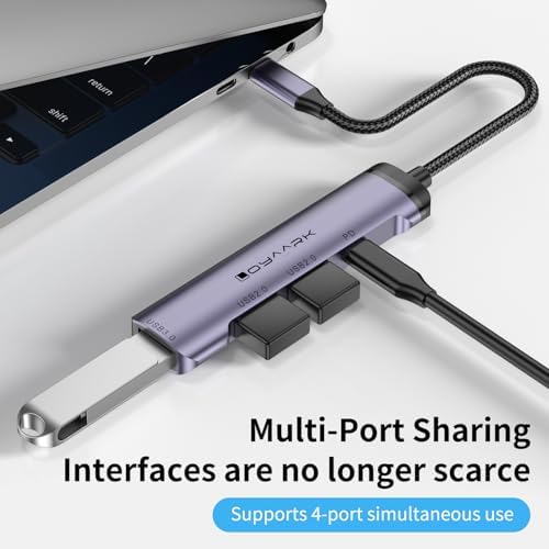 Transform Your Mac Book Pro into a Powerhouse with Our 4 K60 Hz USB C Hub – Ultimate Multi-Port Adapter for Lightning-Fast Data Transfers, PD 100 W Rapid Charging, and Dual SD/TF Card Readers – Ideal for Professionals and Creative Minds