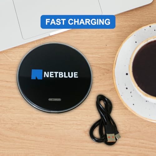 Ultra-Fast 15 W Wireless Charging Pad with LED Indicator – Qi-Certified Charger for Smartphones and More, Effortless Power Delivery and Sleek Design for Modern Living