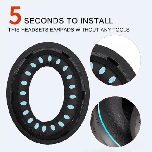 Upgrade Your Listening Experience with Premium Ear Cushions for Bose Quiet Comfort Ultra Wireless Headphones – Luxurious Memory Foam Ear Pads for Optimal Comfort, Superior Sound Isolation, Effortless Installation, and Sturdy Design in Elegant White – Ideal Accessories for Audiophiles and Content Creators