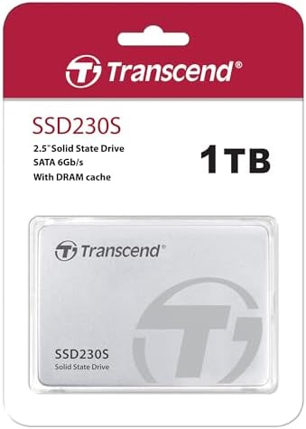Boost Your System’s Speed with Transcend 512 GB SATA III SSD230 S – Ultra-Fast 2.5” Solid State Drive for Enhanced Performance and Unrivaled Reliability
