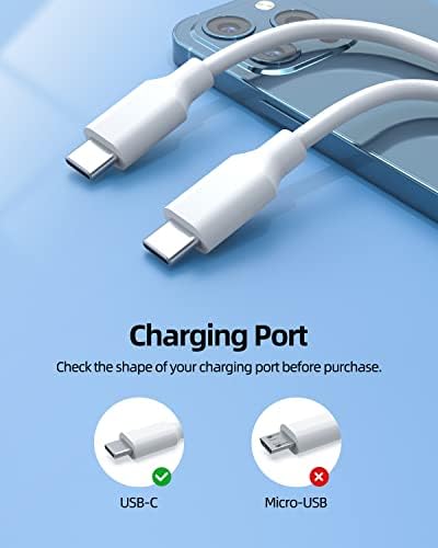 Compact 20 W Fast Charging Adapter for Google Pixel Devices – Foldable Design with 6 Ft Cable – Ultimate Power Solution for Pixel 8, 8 Pro, 7 Series, and More – Sleek White Finish for Enhanced Portability and Performance – Rapid Charging Capability Ensures You Stay Connected Effortlessly