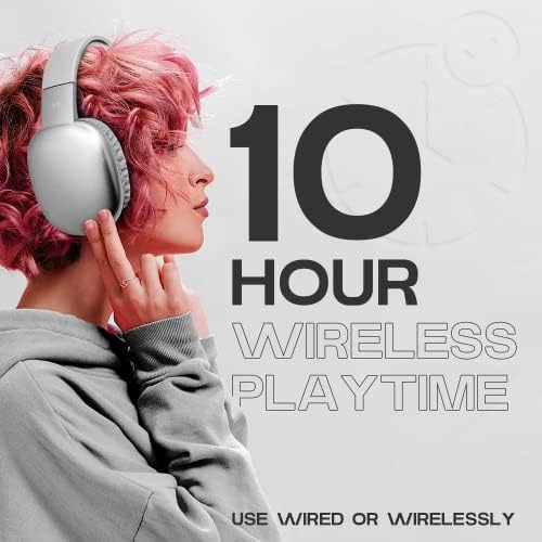 i Joy Ultra Wireless Bluetooth Headphones – Premium Noise-Canceling Over-Ear Comfort with 10-Hour Playtime, Integrated Mic, SD Card Slot, and Wired Backup – Stylish Green Design for Exceptional Audio Clarity and Immersive Listening Experience