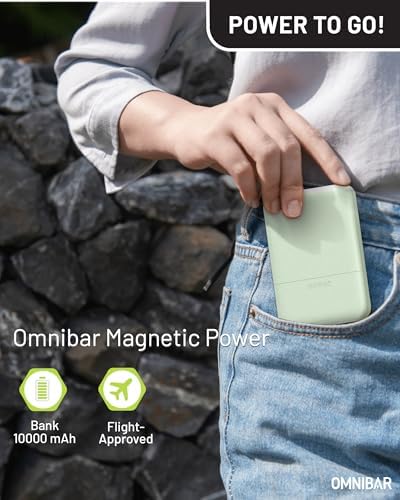 Compact Magnetic Power Bank 10,000 m Ah – Versatile Wireless & USB-C PD 20 W Fast Charger for i Phone 16/15/14 Series – Lightweight, Travel-Friendly Design with Advanced Safety Features for Stress-Free Charging All Day