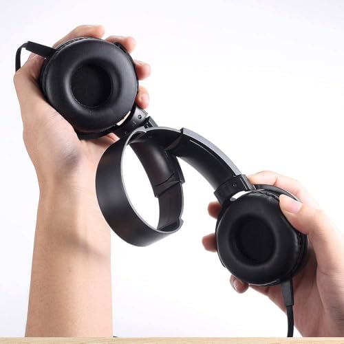 K-12 Classroom Headphones with Microphone – Durable Wired Student Audio Solution for Enhanced Online Learning, Travel & Library Use – Comfortable Fit, Adjustable Design, Superior Sound Quality & Device Compatibility for Kids – 2 Pack
