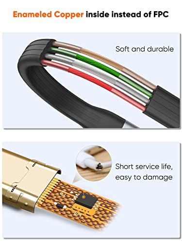 Compact 15 cm MFi Certified Lightning Charging Cable for i Phone & i Pad – Fast Charge Compatibility with i Phone 14/14 Pro Max/13/12/12 Pro/11/X/XR/8/8 Plus/7/6 S/6/SE – Durable & Travel-Friendly USB to Lightning Cable for On-the-Go Power Solutions – Premium Quality Design for Enhanced Performance and Reliability