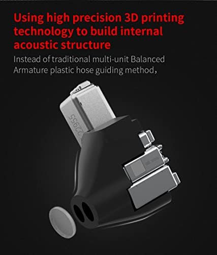 KZ AS10 Professional In-Ear Monitors with 5 Balanced Armature Drivers – Premium Noise Cancelling Headphones for Musicians, Singers, and Audio Lovers – Detachable 2 Pin Cable for Enhanced Durability – Stylish Cyan Design for Comfort and Performance