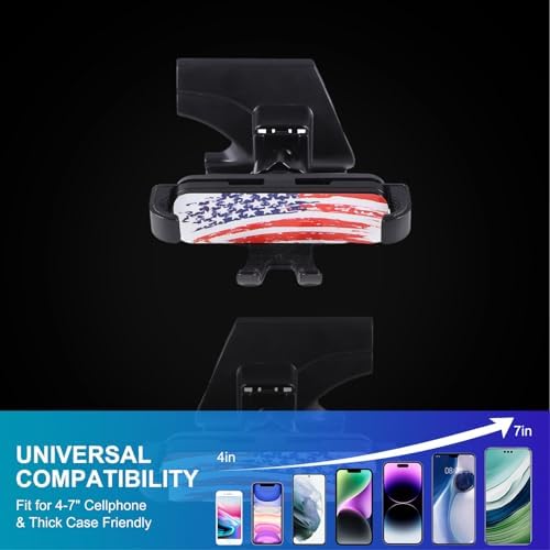 Mazda MX-5 ND 2016-2024 Air Vent Phone Holder Mount – Universal Smartphone Car Mount for Hands-Free Navigation and Communication, Quick Install, 360-Degree Adjustable Viewing Angle, Essential Driving Accessory for Enhanced Safety and Convenience