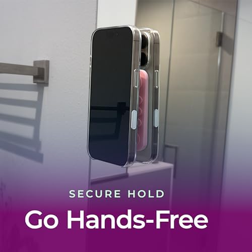 Revolutionary Magnetic Suction Phone Mount for Seamless Content Creation and Fitness | The Clingy Thingy – Mag Safe Compatible Holder for i Phone 16/15/14/13/12 in Elegant White/Green – Experience Unmatched Hands-Free Versatility with Superior Grip and Ultra-Portable Design