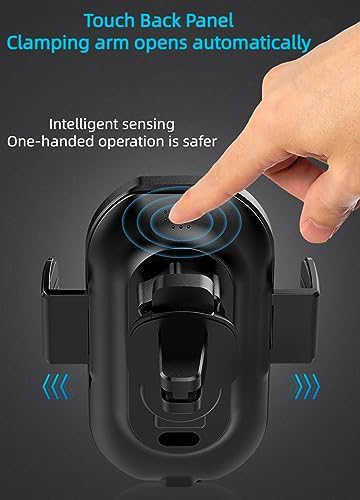 Revolutionary Wireless Car Vent Phone Mount with Military-Grade Stability – Fast Qi Charging and Adjustable Viewing for i Phone & Android – Secure Hands-Free Smartphone Holder for Effortless Navigation and Connectivity on the Road