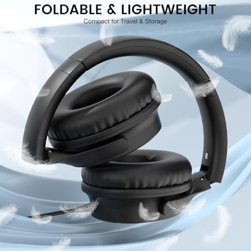 Experience Premium USB C Over-Ear Headphones with Built-In Microphone – Exceptional HD Stereo Sound for Gaming and Travel, Foldable Design for Easy Portability, Compatible with i Phone 16, Samsung, and Laptops – Ideal Wired Headset for Unmatched Audio Enjoyment