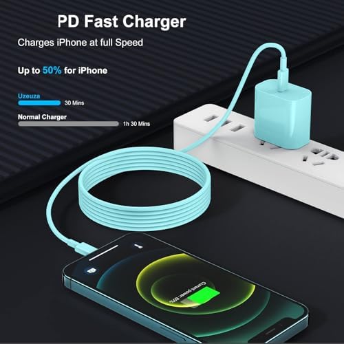 Accelerate Your Apple Watch Charging with the 20 W USB-C Fast Charger – 6 ft Magnetic Cable for Ultra 2 & All Models – MFi Certified for Rapid, Reliable Power Delivery and Exceptional Durability – The Ultimate Travel Companion for Effortless Charging