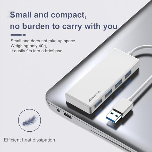 Unlock Seamless Device Connectivity with Our Compact 2 ft USB 3.0 Hub & Multiport Splitter – High-Speed Adapter for Laptops, PCs, i Macs & More – Effortlessly Connect Multiple Devices for Enhanced Productivity on the Go!