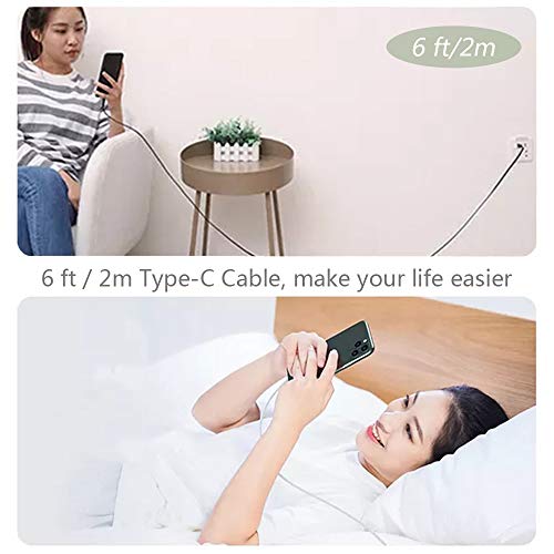 10 ft USB C Charging Cable – High-Speed Type C Charger for i Pad Pro, Galaxy, Mac Book, and More – Durable Long-Length Cord for Fast Data Transfer and Enhanced Device Compatibility – Perfect for Home and Office Use