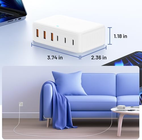 Maximize Your Charging Efficiency with the 20 W USB-C Power Adapter and 10 ft Type C Cable – The Ultimate Fast Charging Solution for i Phone 16, 15 Pro Max, and i Pad Featuring Advanced Safety Mechanisms for Secure On-the-Go Power Management and Unrivaled Compatibility