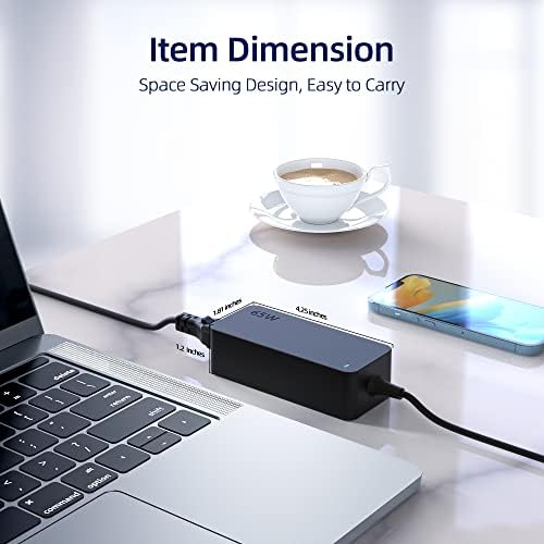 Power Up Your Lenovo Yoga: 65 W & 45 W USB-C AC Charger for Ultimate Compatibility and Safety – UL Certified, Fast Charging for Yoga 730, 720, 910, Think Pad T Series & More – 30-Day Hassle-Free Returns & 12-Month Warranty Included