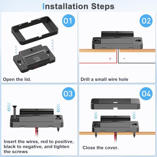 Dual 90 W 12 V USB Outlet Charger Panel – Ouffun Fast Charging Solution for Cars, RVs, and Trucks with Dual 36 W PD & QC3.0 Technology and 2 x 65 W USB C Cables – Seamless Installation for Ultimate Convenience and Compatibility