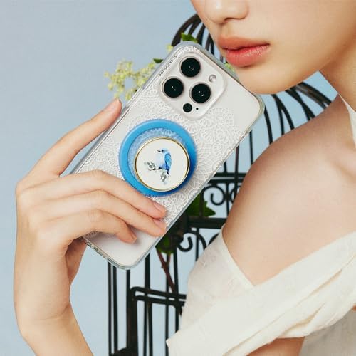 Mag Safe Pop Grip by Pop Sockets – Innovative Magnetic Phone Stand with Customizable Swappable Design for i Phone Cases, Secure Grip for Enhanced Control, Versatile Hands-Free Kickstand for Effortless Viewing, Wireless Charging Compatibility – Scales Theme for Ultimate Personalization and Style