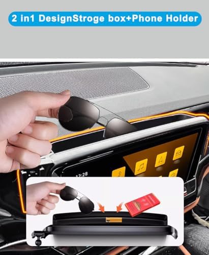 Premium Dash Mount Phone Holder for Honda Accord 2023-2026 – Secure Smartphone Accessory with Dash Organizer & Enhanced Compatibility for Modern Driving Experience – Ideal for 12-Inch Screens and Universal Smartphone Fit – Elevate Safety and Convenience While on the Road