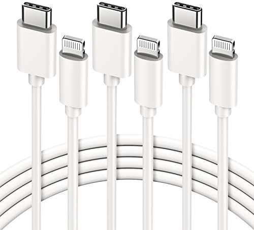 Marchpower MFi Certified USB C to Lightning Charging Cable – Premium Fast Charger for i Phone 14, 13, 12 Pro Max, Mini, 11, X, XS, XR, 8 Plus – Durable Nylon Braided Design in Elegant Gold – Available in 3, 6, 10 ft Lengths for Ultimate Convenience and Style