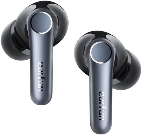 Unleash Superior Sound with Ear Fun Air Pro 4 Wireless Noise Cancelling Earbuds – Advanced Adaptive Hybrid Tech, Qualcomm Snapdragon Sound & apt X™ Lossless Audio for Exceptional Clarity – 52-Hour Playtime & Bluetooth 5.4 for Seamless Connectivity – Ideal for Music Lovers & Professional Calls