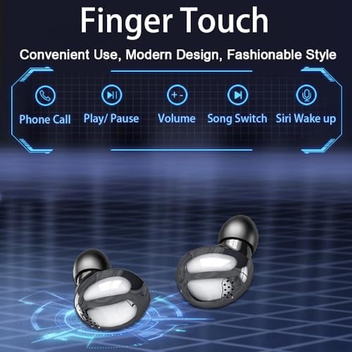 Revolutionary Wireless Purple Sport Earbuds with Built-in Mic | High-Fidelity TWS Noise Cancellation In-Ear Headset | Ergonomically Designed for Ultimate Comfort and Hands-Free Calling | Perfect for Active Lifestyles and Everyday Use | Compatible with All Devices for Effortless Listening Experience