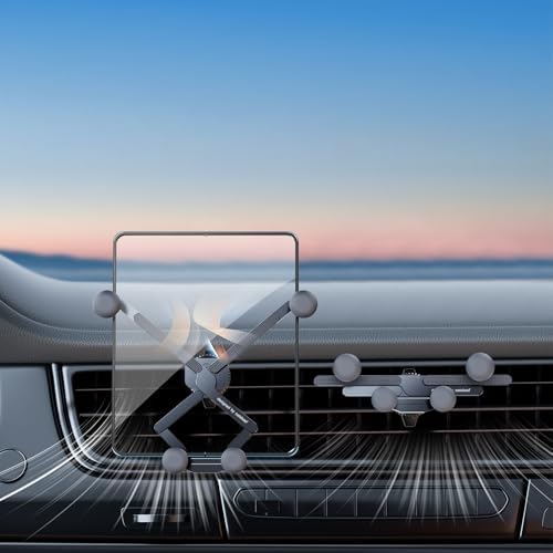 Z Fold 5 Gravity Car Mount – Versatile Dual-Form Phone Holder for Samsung Galaxy Fold Series, Google Pixel, and i Phone 16 with Thick Case Compatibility – Enhanced Stability for Safe Navigation and Hands-Free Convenience