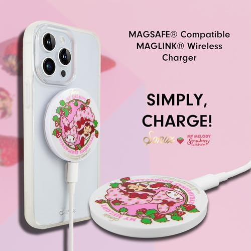 Sonix x Sanrio Hello Kitty & Care Bears Magnetic Mag Safe Charger for i Phone 12-16 Series | 6.5 ft USB-C Fast Wireless Charging Cable | Stylish, Playful, and Efficient Power Solution for Your Device
