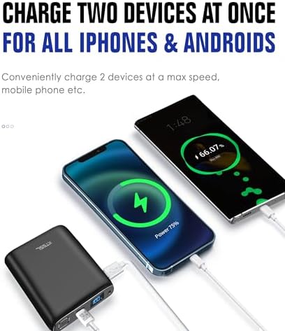 Ultimate Fast Charging Power Bank – High-Capacity Rechargeable Battery for Universal Device Compatibility and On-the-Go Convenience