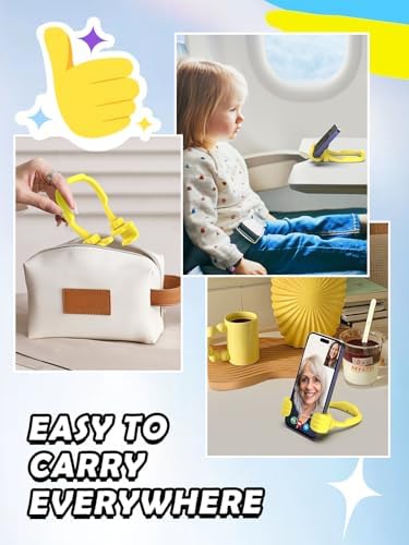 Cell Phone Stand Thumbs Up Lazy Phone Stand – Phone Holder 2025 College Graduation Gifts for Her Him Cellphone iPhone Stand for Desk Birthday Gifts for Teens Girls Boys Adults Women Men Wife – Enhanced Compatibility and Speed