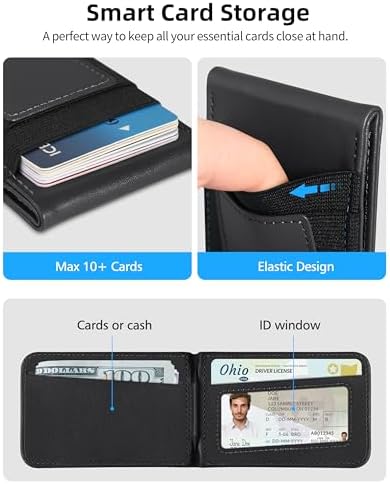 Magsafe Wallet Stand for iPhone 16/15/14/13/12 Series, Adjustable Stand with ID Window, 4 Card Slots, 10 Card Holder, Vegan Leather RFID Blocking Wallet, Red – Enhanced Compatibility and Speed