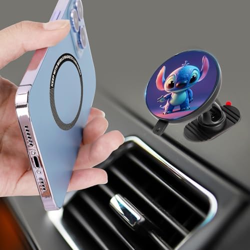 Elevate Your Driving Experience with the 15 W Mag Safe Magnetic Car Wireless Charger – 360-Degree Rotating Phone Holder for i Phone 14, 15 & 16 Pro – Effortless Installation on Dashboard or Vent for Ultimate Convenience and Fast Charging