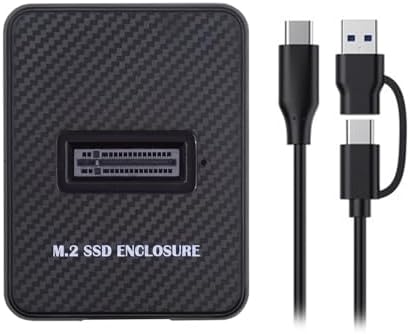 xiwai USB 3.1 USB-C to NVMe M-Key M.2 SSD External Converter Adapter – Vertical Design for Fast Data Transfers & Universal Compatibility – Ideal for Gamers and Creators