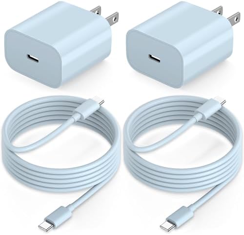 10 FT i Pad Fast Charging Cable Set – High-Power 20 W USB C Charger with Extended Reach for Ultimate Flexibility, Compatible with i Pad 10 th/11 th Gen, i Pad Pro (12.9/11 inch), i Pad Air (4 th/5 th), and i Pad Mini – Durable, Stylish Black Design for Seamless Charging Experience