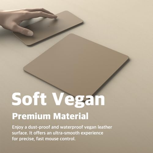 Enhance Your Workspace Efficiency with the POUT H3 Split Wireless Charging Mouse Pad – Fast Qi Charger for Seamless Device Power, Magnetic Alignment for Precision Use, Premium Anti-Slip Surface in Elegant Midnight Blue – Perfect for Smartphones and Earbuds – Elevate Your Productivity with Style and Functionality