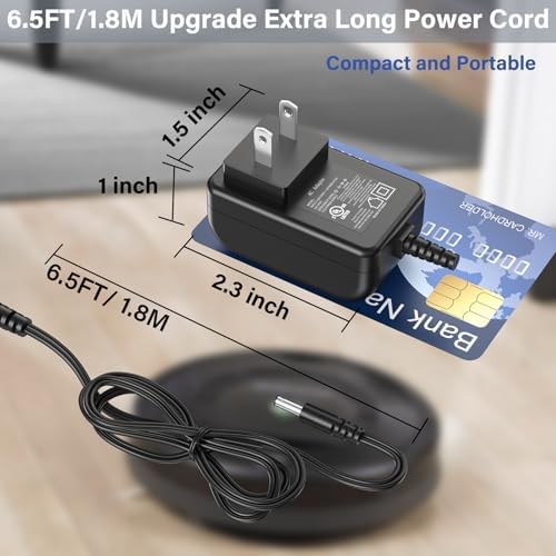 Premium 22.5 V Roomba Charger – High-Efficiency AC/DC Power Adapter for i Robot Vacuums (400, 500, 600, 700, 800 Series) – Boost Cleaning Performance with Reliable, Fast Charging and Enhanced Lifespan Safety Features