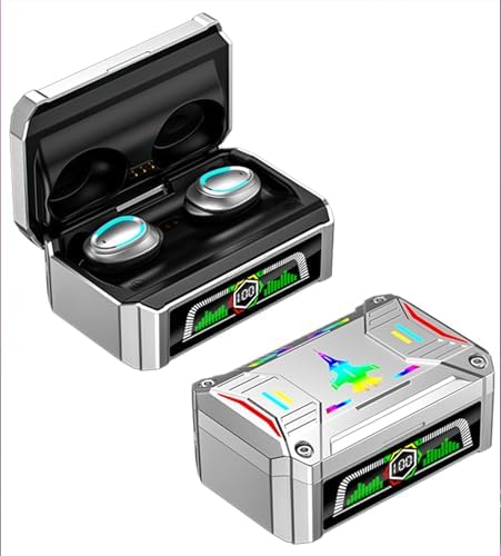 Revolutionary Bluetooth 5.3 True Wireless Earbuds – IP7 Waterproof Sports Headset with Touch Control & Built-in Mic for Superior Sound Quality and Comfort – Model 13 with LED Battery Display for Active Lifestyles and Seamless Connectivity