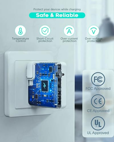 Supercharge Your Productivity with the 10 FT High-Power Mac Book Pro Fast Charger – 140 W/118 W/96 W USB-C Adapter for 2019-2024 Models, M1/M2/M3 Compatible – Ultimate Durability and Speed for Home, Office, and On-the-Go Use