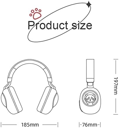 Enchanting Pink Cat Ear Bluetooth Headphones for Kids – Fun Noise-Cancelling Over-Ear Design with LED Lights, Ultimate Comfort for School, Travel, and Everyday Adventures – Elevate Young Music Experiences with Superior Sound Quality and Playful Style