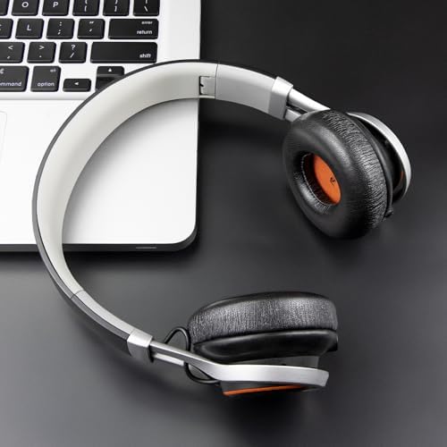 Transform Your Jabra Revo Headphones with SOULWIT Premium Protein Leather Earpads – Enhanced Noise Isolation for Superior Sound Clarity and Comfort – Black Cushions for Long-Lasting Performance and Seamless Installation