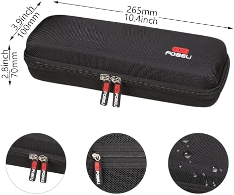 Ultimate Protection Hard Travel Case for Anker Foldable 3-in-1 Wireless Charging Station – Lightweight, Waterproof EVA Storage Solution for On-the-Go Charging Essentials