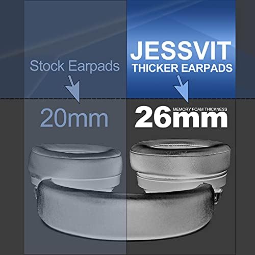Virtuoso XT Memory Foam Ear Pad Replacement for RGB Wireless SE XT Headset – Superior Comfort, Enhanced Sound Isolation, and Long-lasting Durability (Black) – Perfect Fit for Gamers and Audiophiles
