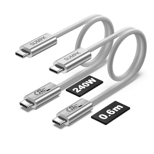 Ultra-Fast 2 FT USB 4 Cable for i Phone 16 Series – 240 W Quick Charge & 40 Gbps Data Transfer – Supports 8 K Video Output & Robust Design for Unmatched Performance and Connectivity
