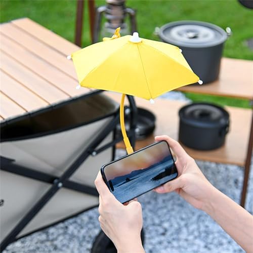 Magnetic Cell Phone Umbrella for Sun,Universal Cute Phone Sunshade Shield Cover with 360°Adjustable & Rotatable Phone Ring,Outdoor Anti-reflective Phone Sun Visor for Magsafe Cell Phone/Android/Kindle – Enhanced Compatibility and Speed