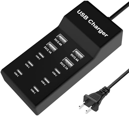 Ultra-Fast 140 W Ga N USB-C Power Hub – Smart 4-Port Charging Station for Laptops, i Phone 15/16, Mac Book Pro/Air, Galaxy S23/S24, and Dell – Sleek, Efficient Design for Home and Office Use